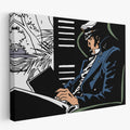 Poster Artistico su Tela Senza Cornice Riproduzione Corto Maltese 100 x 150 cm