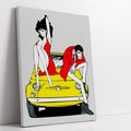 Quadro su Tela in Cotone con Telaio Pronto da Appendere 50 x 70 cm